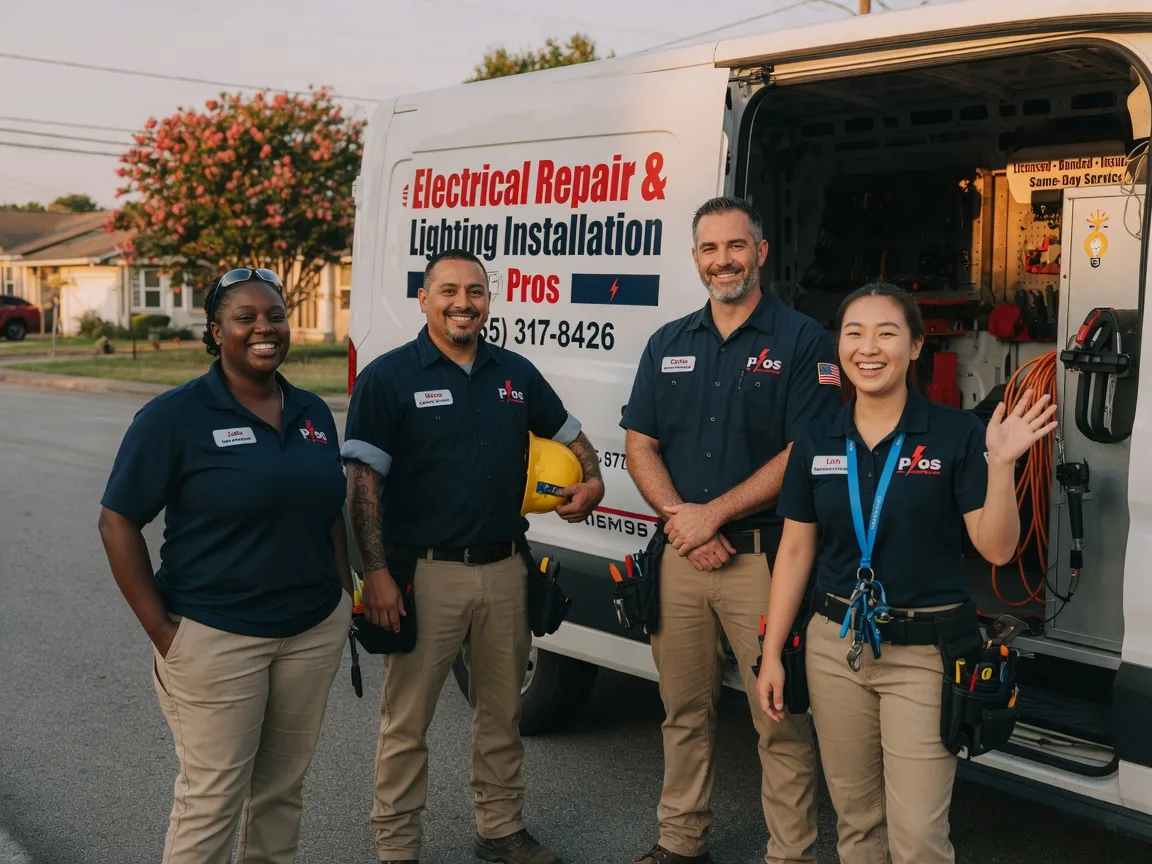 Licensed Electrician company in Donie, TX